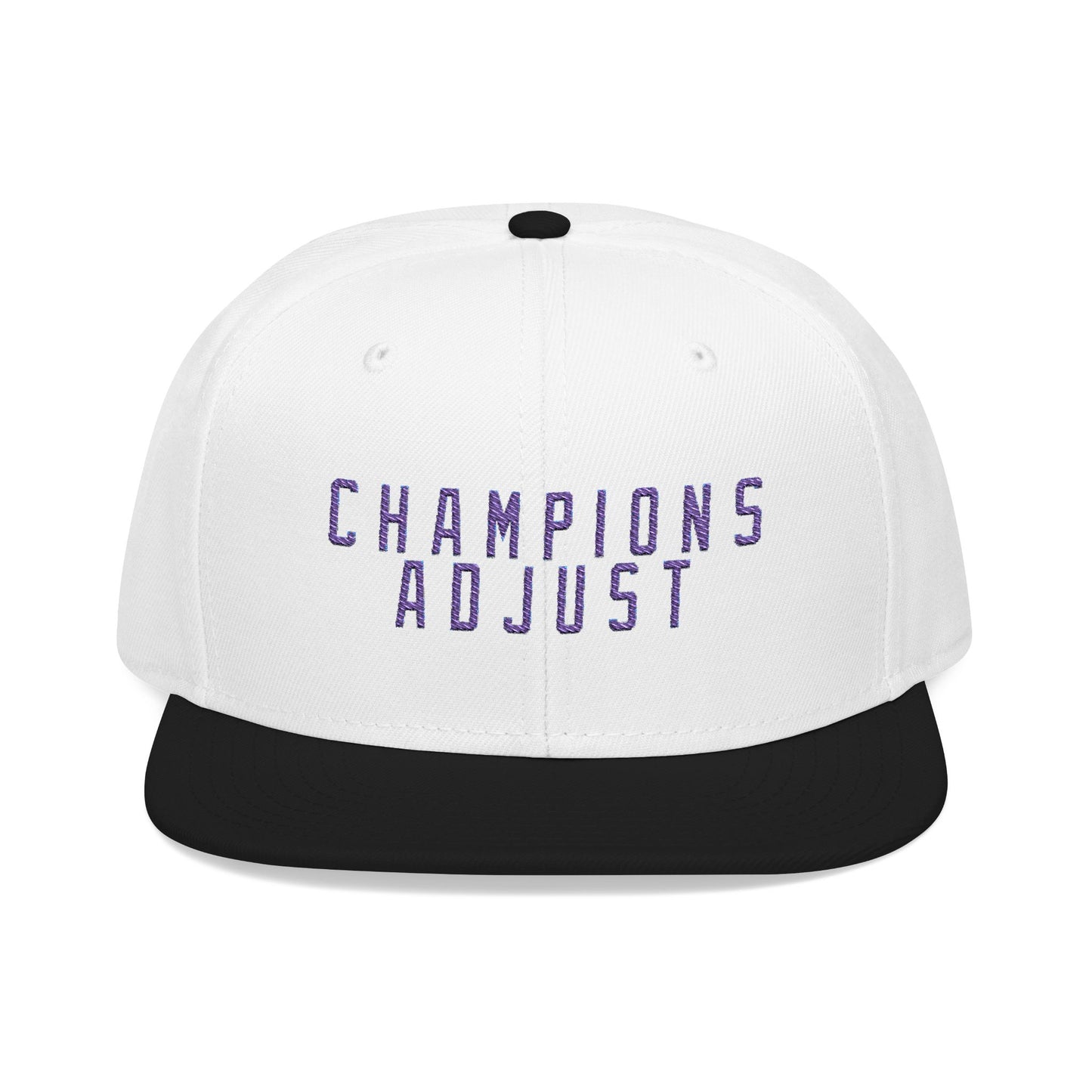 Champions Adjust Snapback (White/Black)