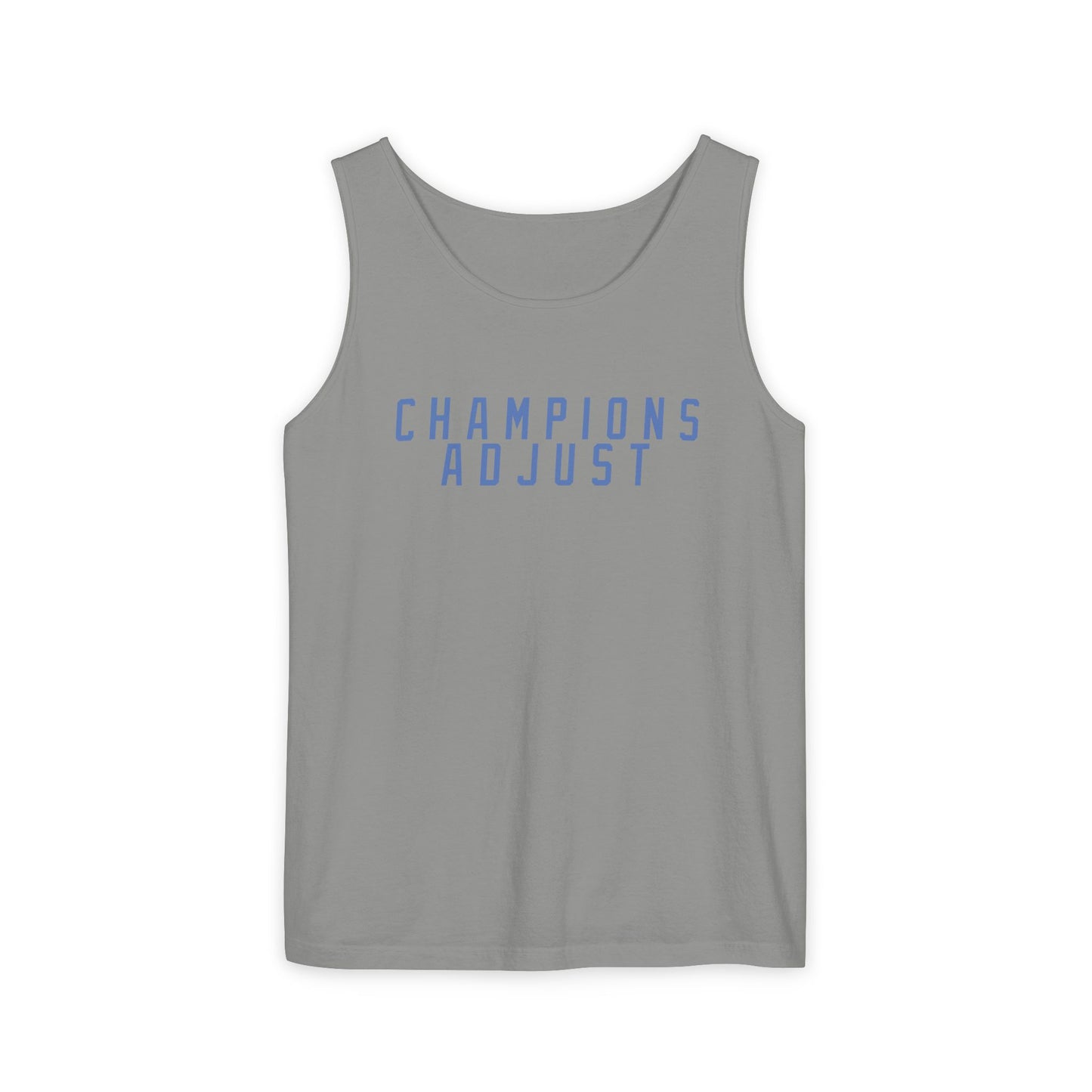 Champions Adjust Wordmark Tank Top (Grey)