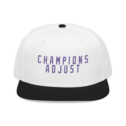 Champions Adjust Snapback (White/Black)