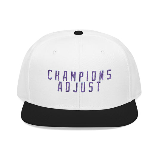 Champions Adjust Snapback (White/Black)