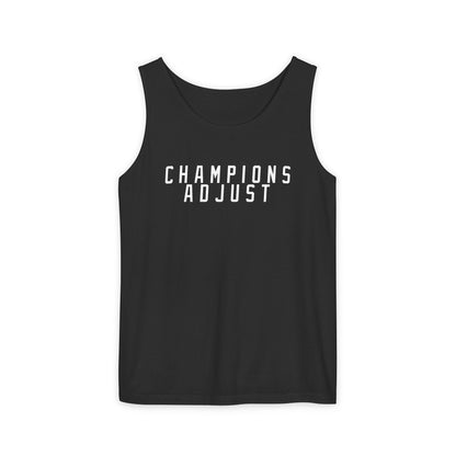 Champions Adjust Wordmark Tank Top (Black)