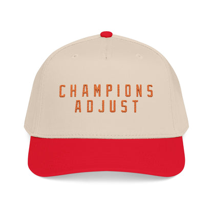 Champions Adjust Core Logo Hat (Natural/Red)