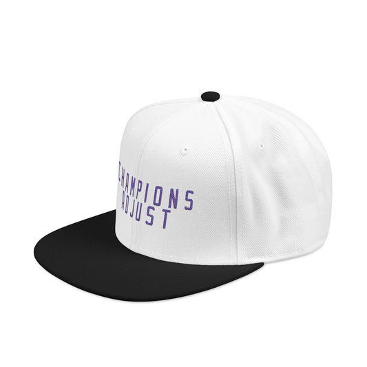 Champions Adjust Snapback (White/Black)