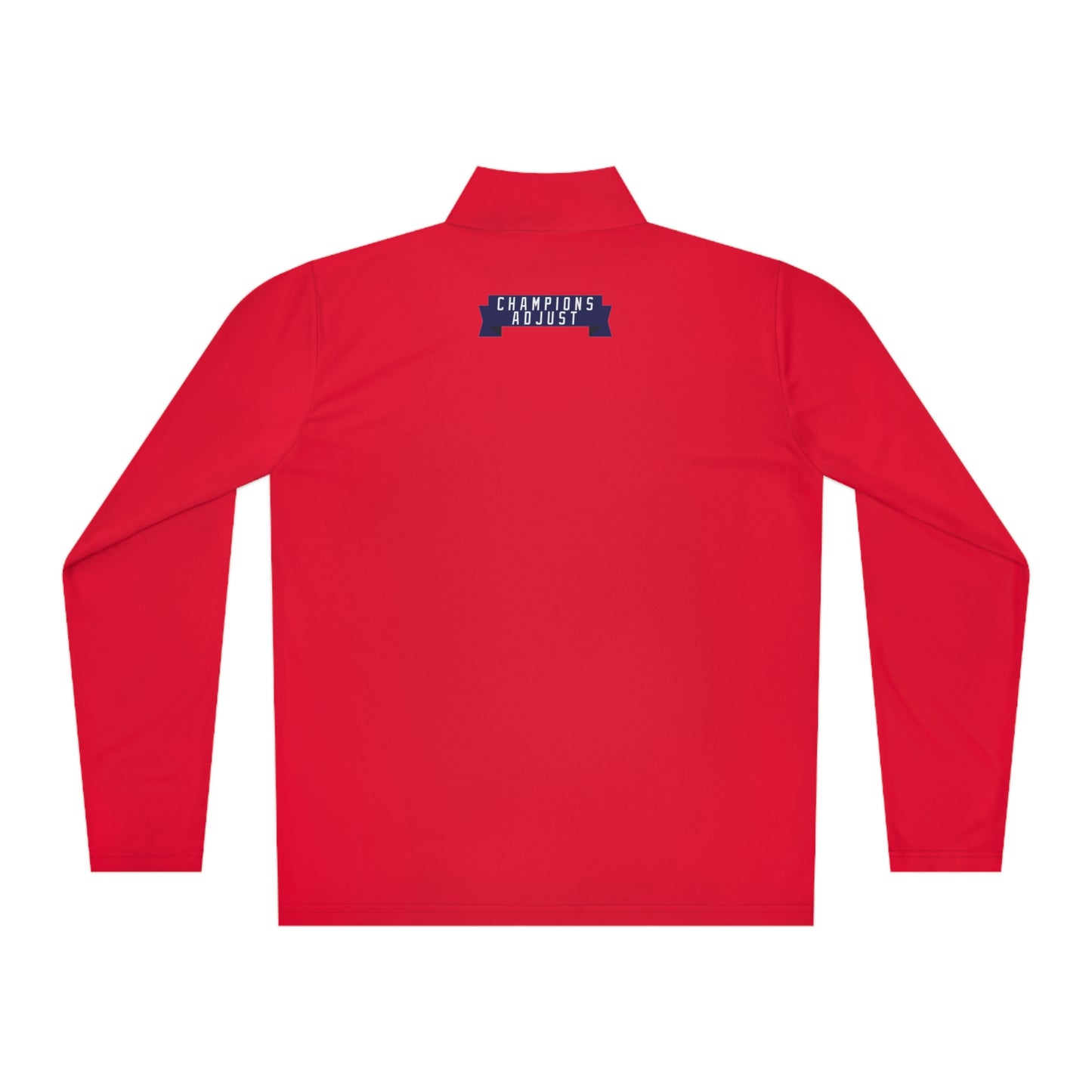 CA 1/4 Zip Pullover (Red)