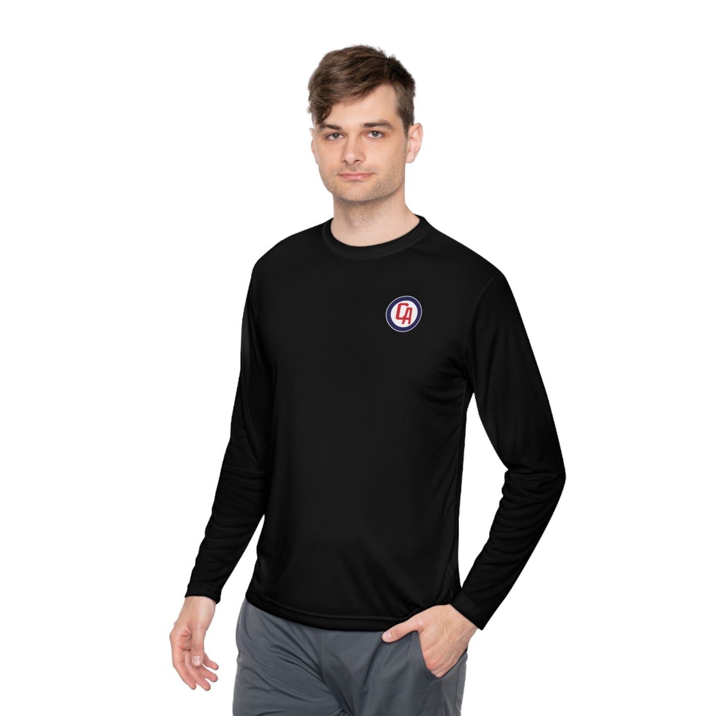 CA Signature Performance Long Sleeve Tee (Black)