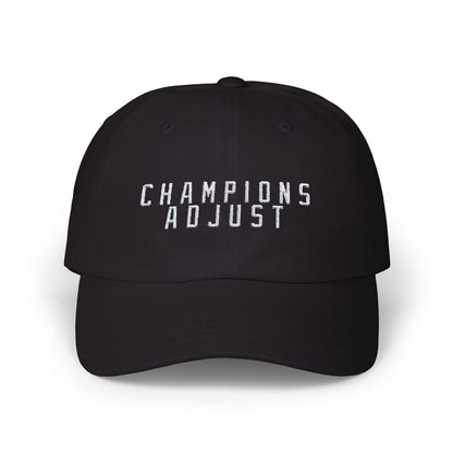 Champions Adjust Dad Hat (Black)