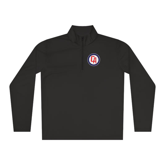 CA 1/4 Zip Pullover (Black)