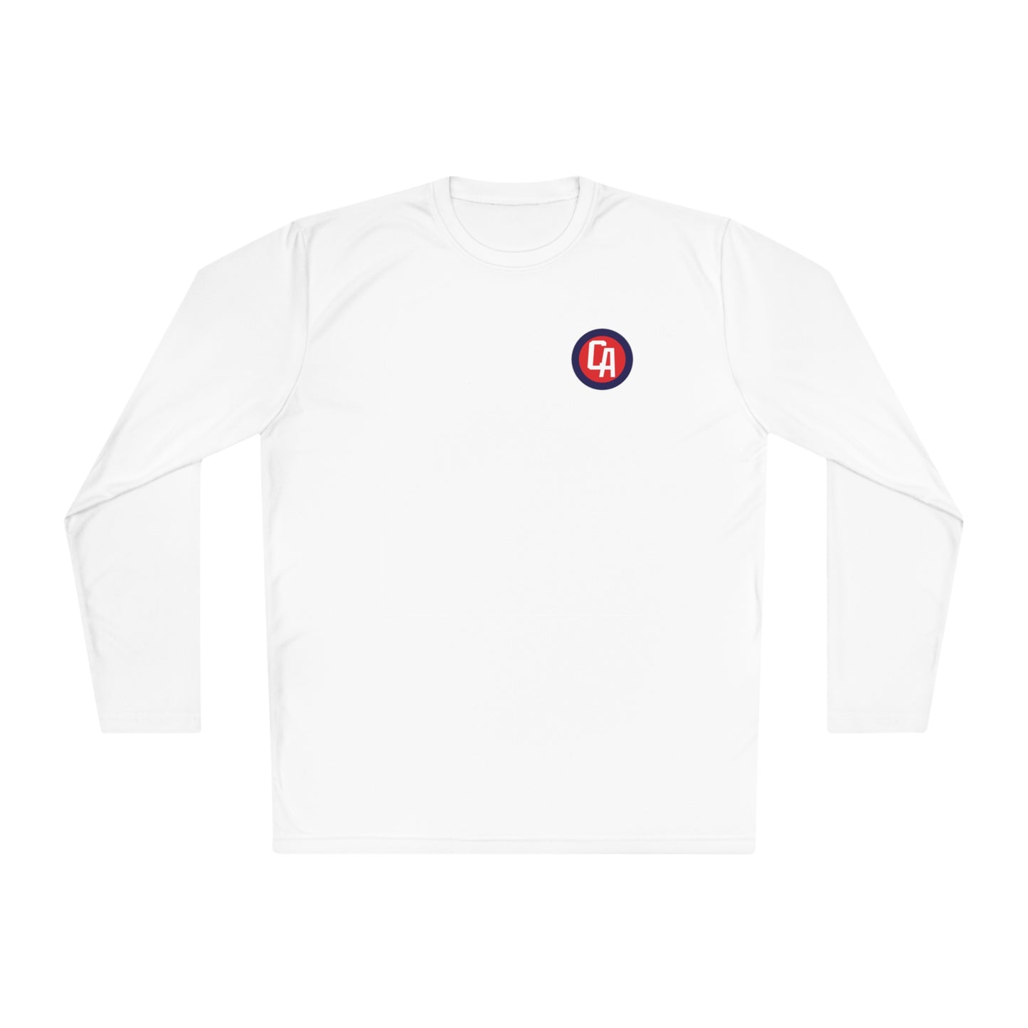 CA Signature Performance Long Sleeve Tee (White)