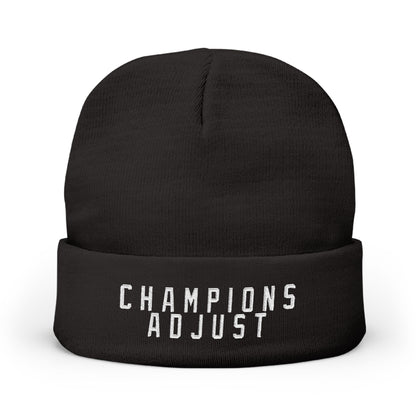 CA Knit Beanie (Black)